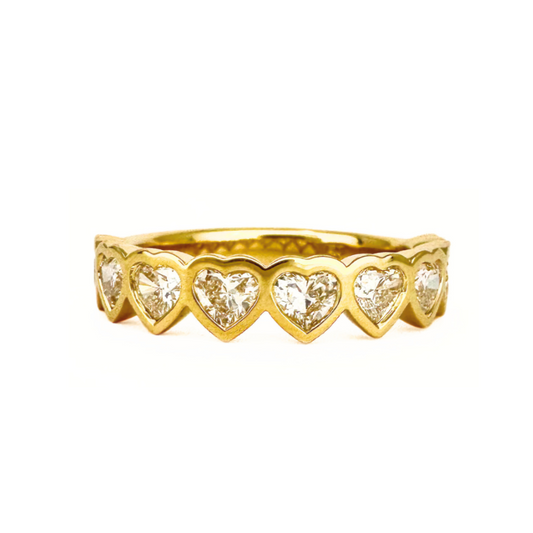 14kt Heart Diamond Ring