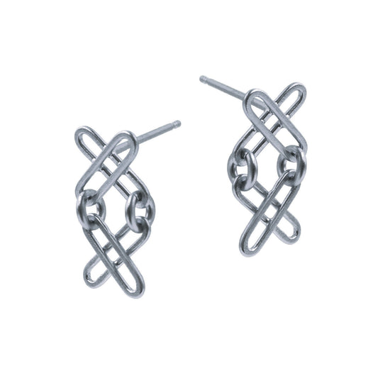 Double X Link Studs
