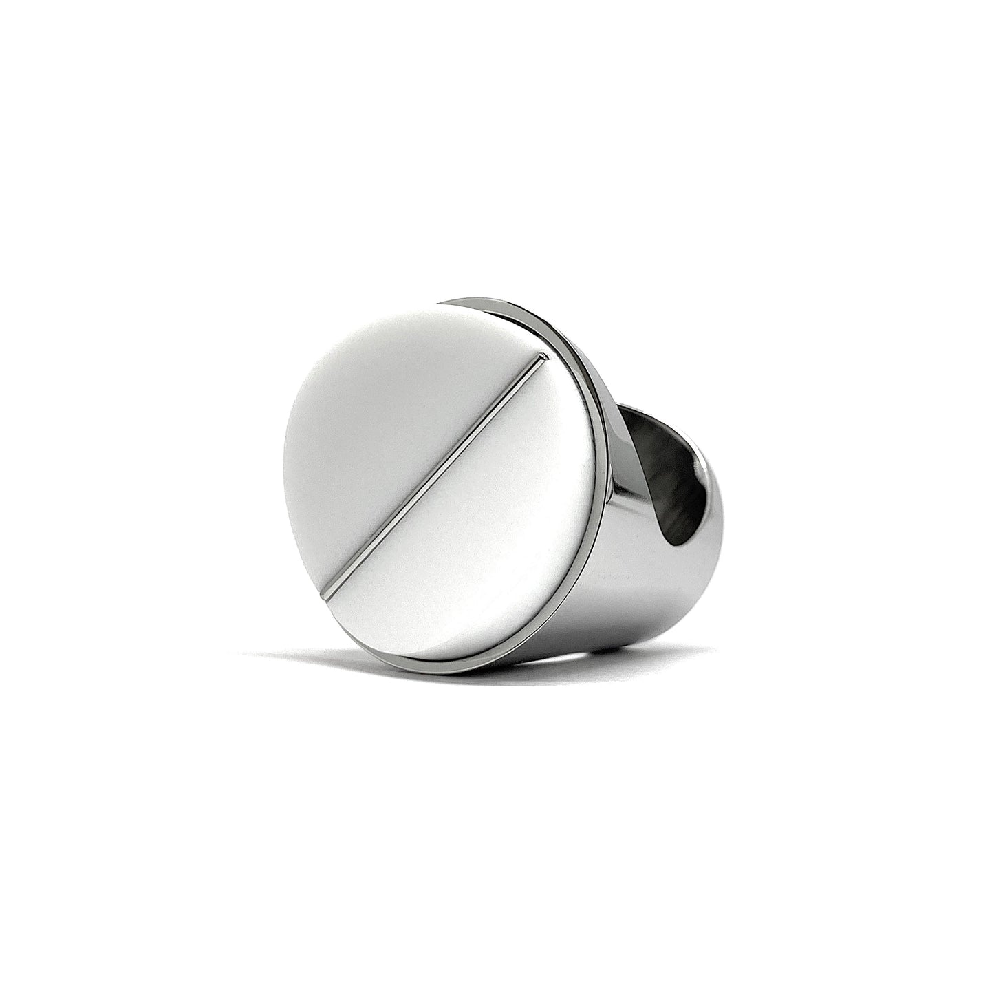 Round Split Corian and Stainless Collection 12 Ring