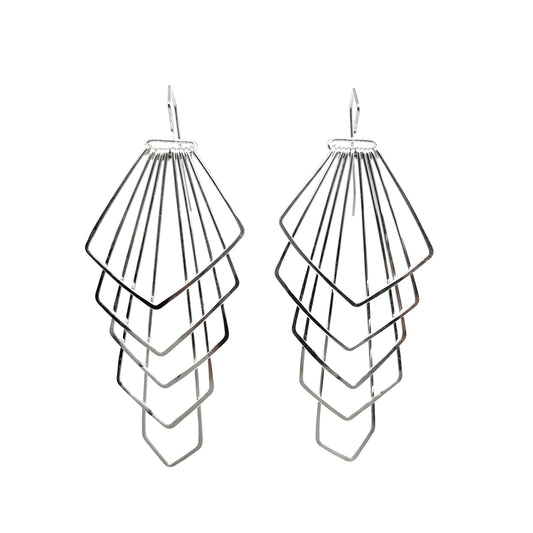 Large Chevron Earrings