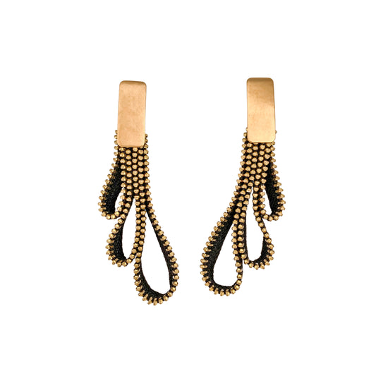 Pod Trio Zipper Earrings