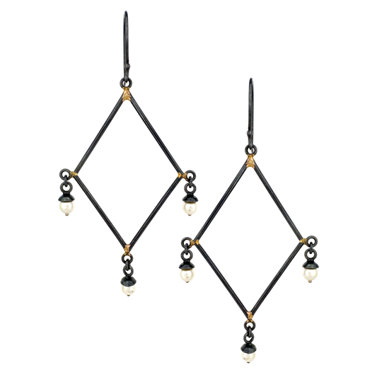 Harloquin Pearl Dangles