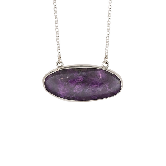 Oval Sugilite Pendant