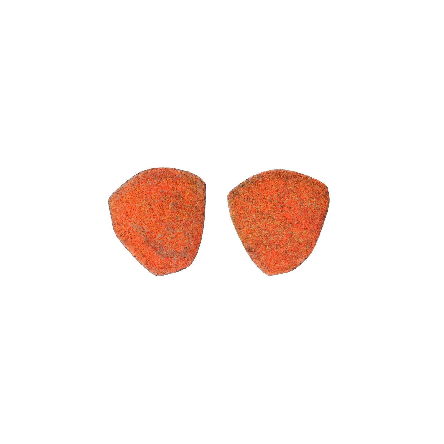 Enamel Palette Earring (Orange)
