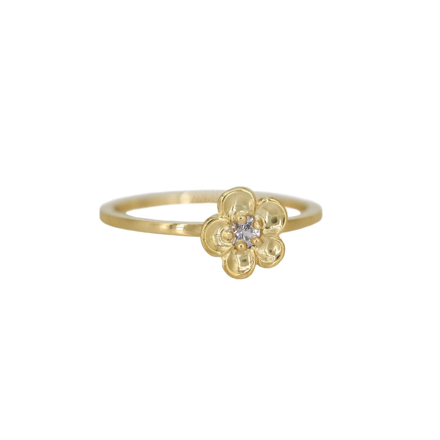 Buttercup Ring - gold, sapphire