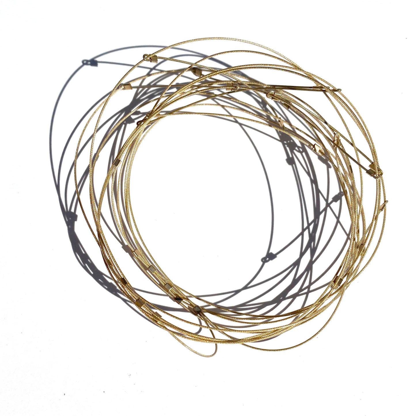 Mobius Swirl Bangle Bracelet