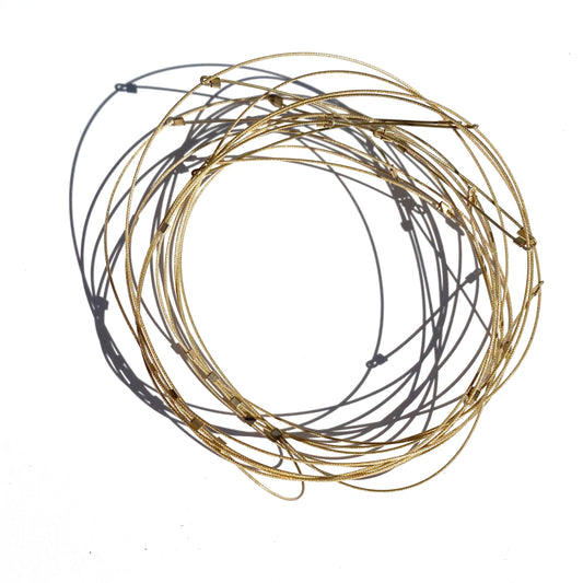 Mobius Swirl Bangle Bracelet