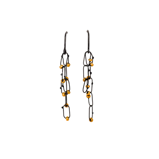 Constellation Earrings - Delicate Line Drops
