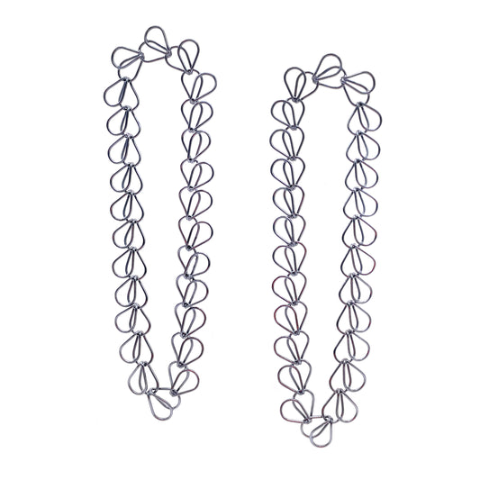 Splayed Link Earrings (Large)