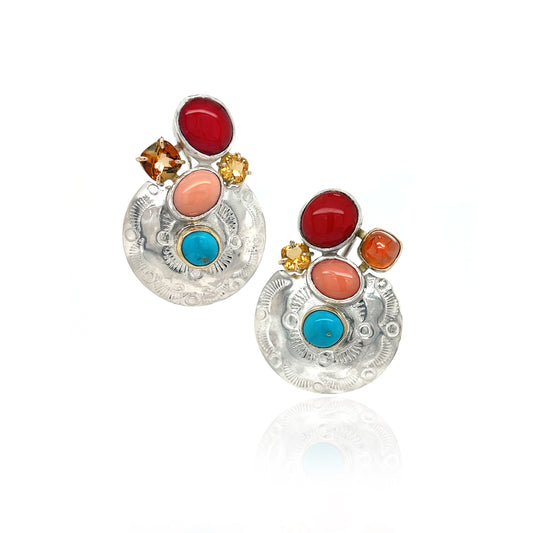 "Frieda Earrings" - Russell Jones, in collaboration with Daman and Marie Thompson