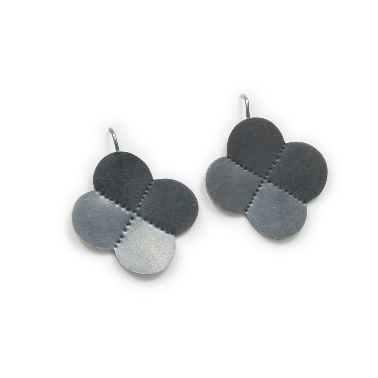 Scalloped & Faceted EARRINGS- 4-Quarters FW