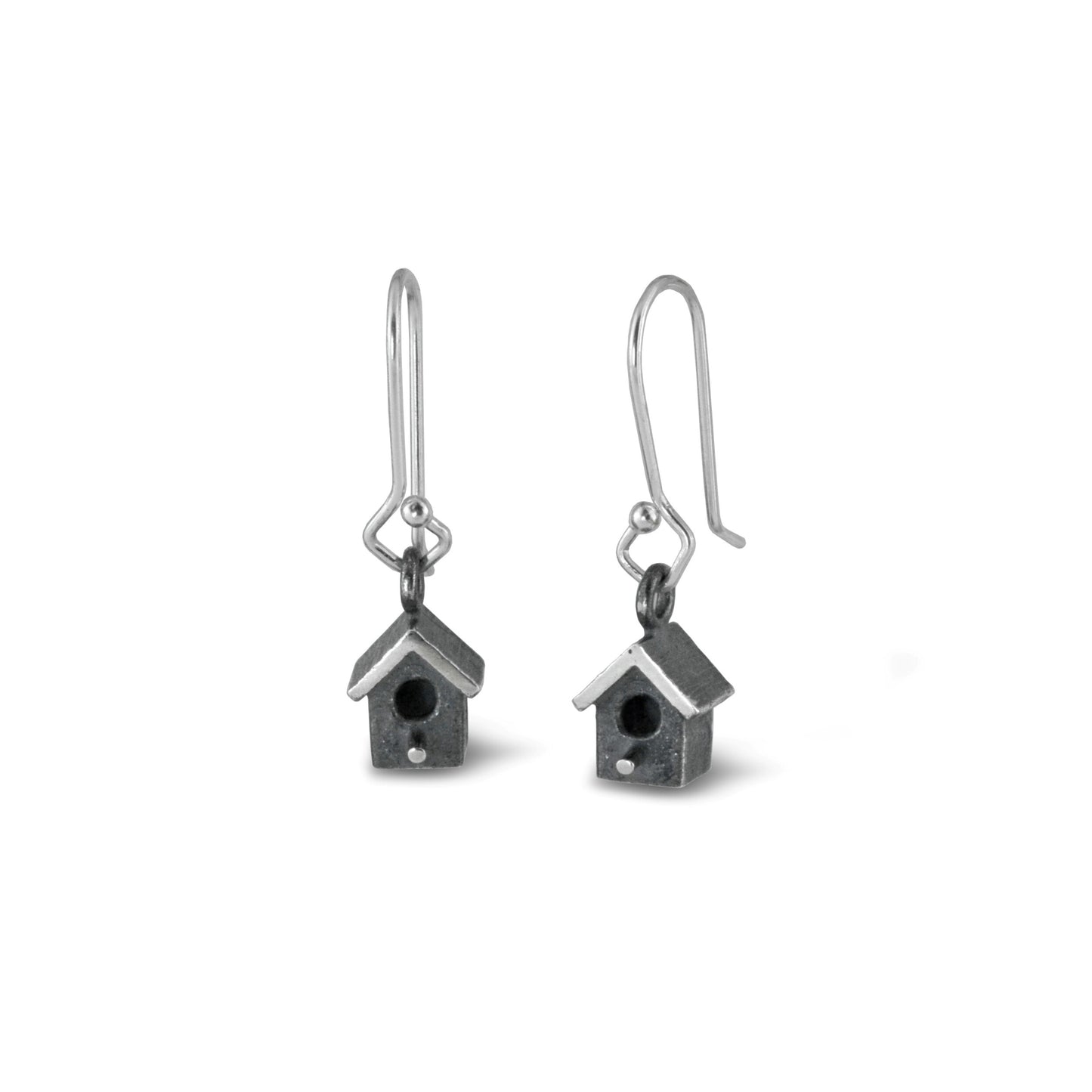 Birdhouse Earrings