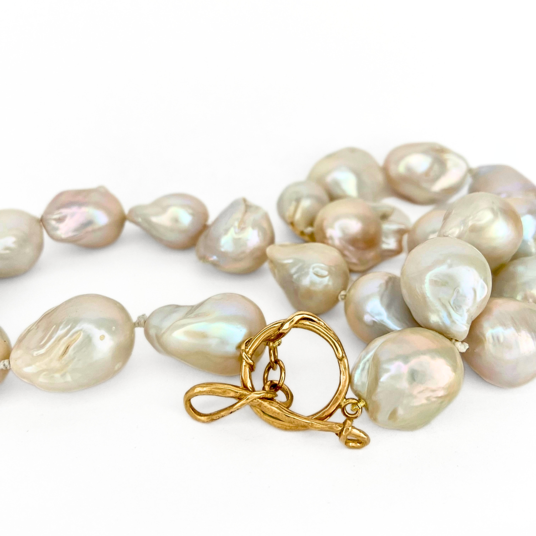 14k Liana Baroque Pearl Necklace with Liana Clasp