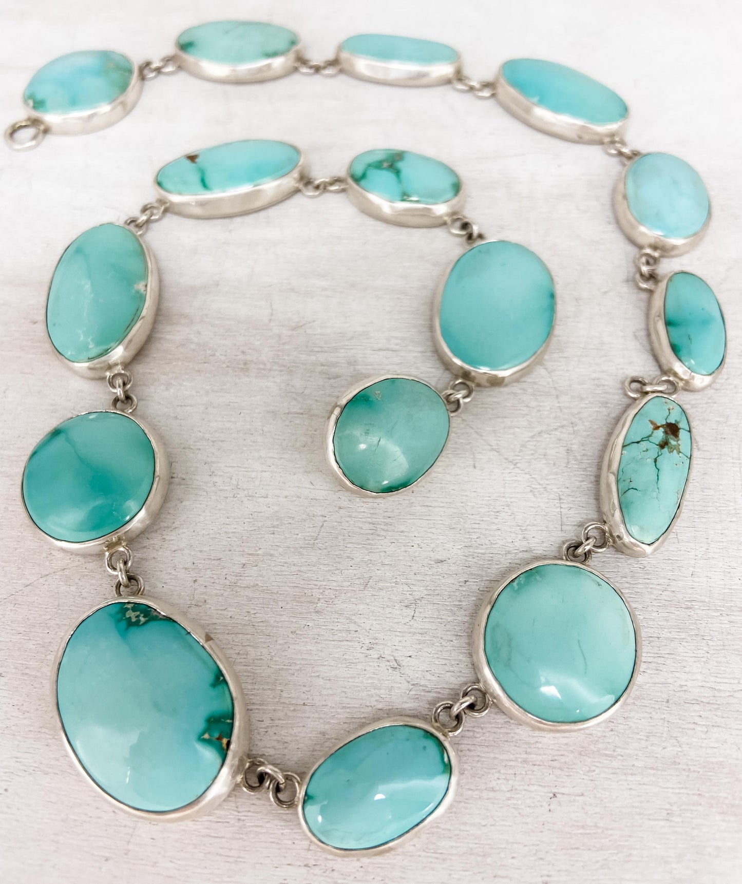All The Way Around Turquoise Necklace